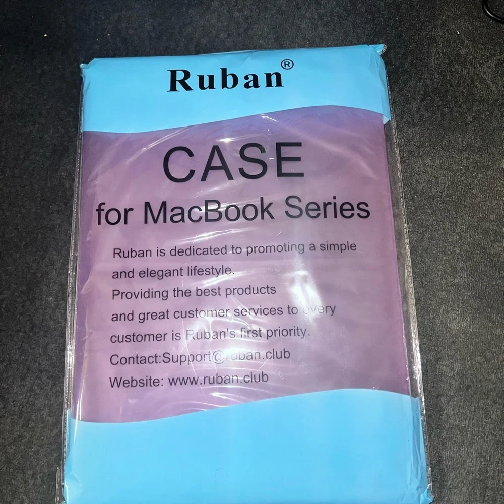 Purple Laptop Case with Keyboard Cover